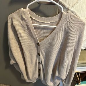 Reversible sweater